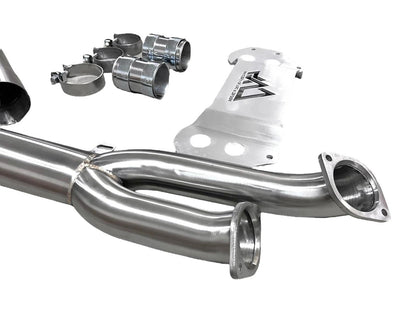 MAD BMW G8x M3 M4 S58 Single Midpipe (Brace Included)