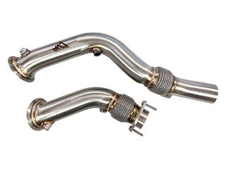 MAD BMW S55 Downpipes M2C M3 M4 W/ Flex Section