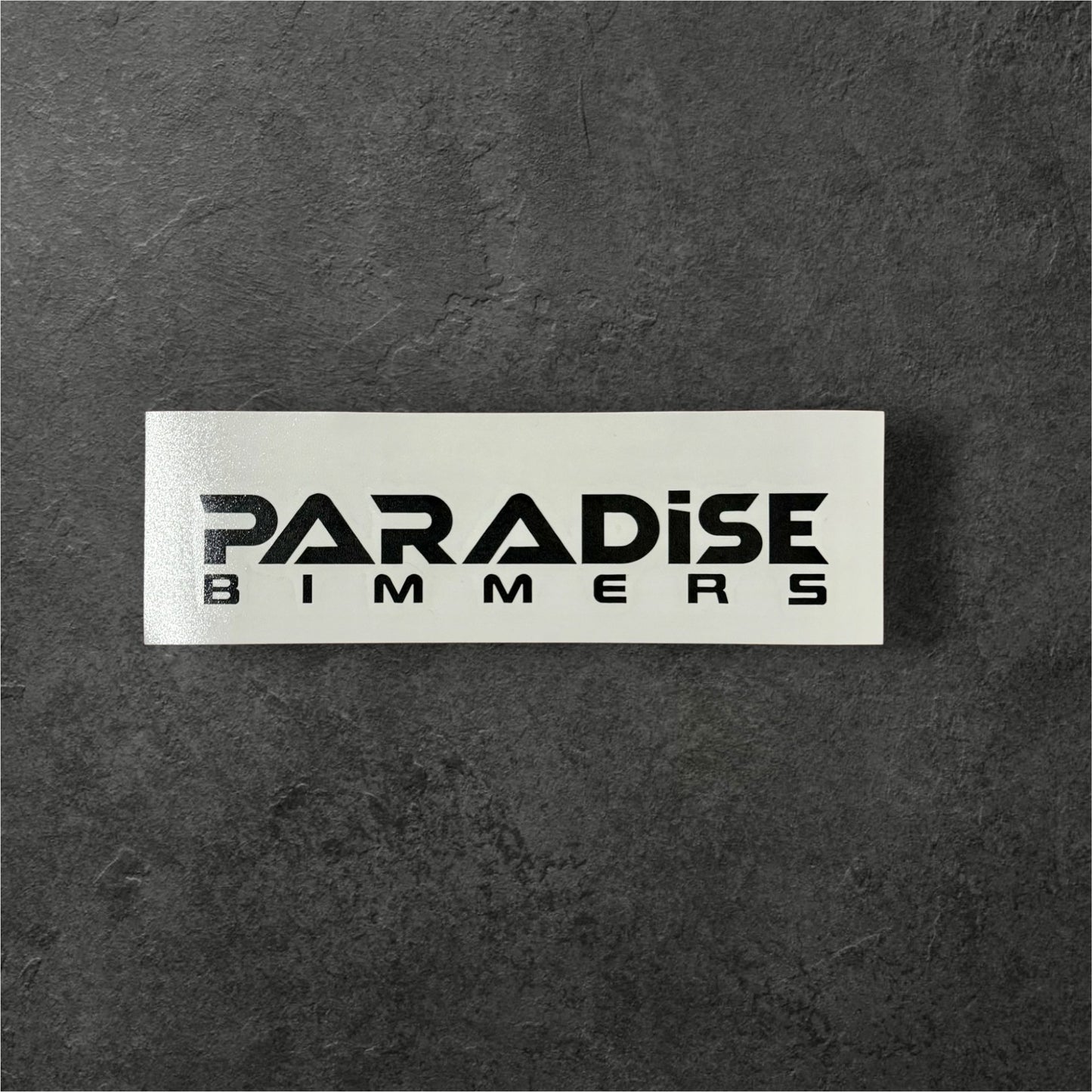 Paradise Bimmers - Branded Decal