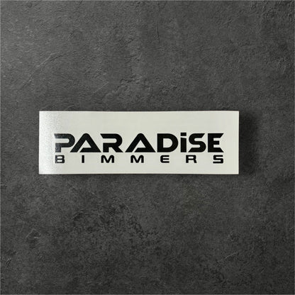 Paradise Bimmers - Branded Decal