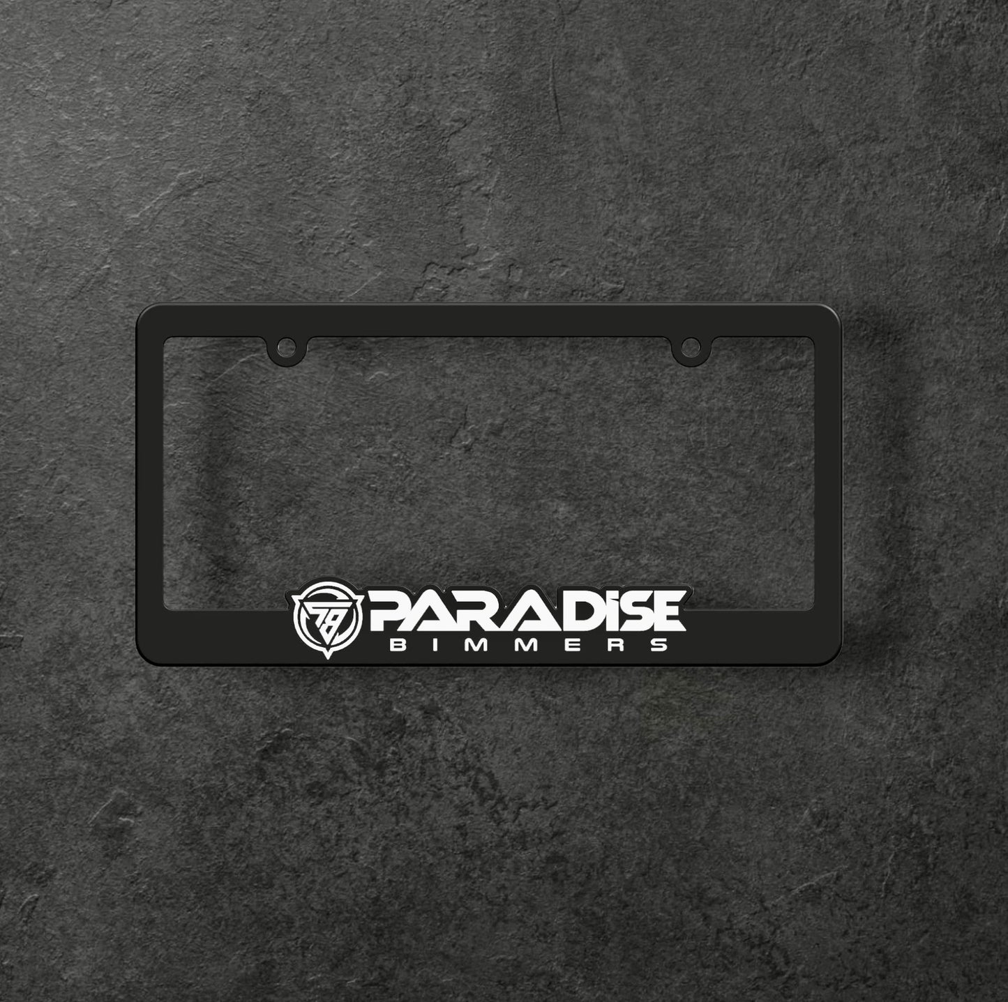 Paradise Bimmers - License Plate Frame